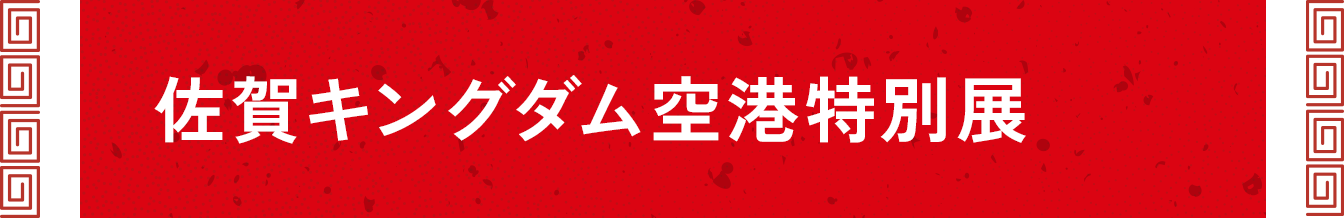 佐賀キングダム空港特別展