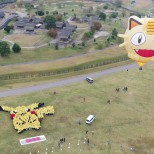イベントレポート｜吉野ヶ里歴史公園に1000人でつくるピカチュウの巨大人文字が出現！
